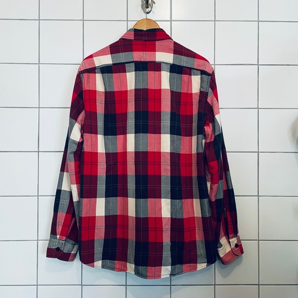 J.Crew Rustic Twill Flannel Plaid Shirt - Picture 3 of 4